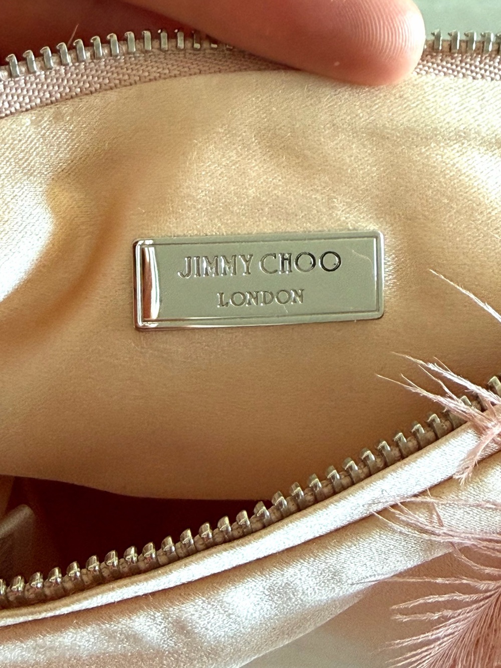 Jimmy Choo Feather Callie Handle Bag - Picture 7 of 13